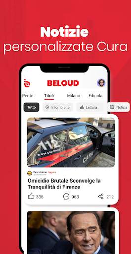 Beloud: Notizie & Opinioni screenshot 2