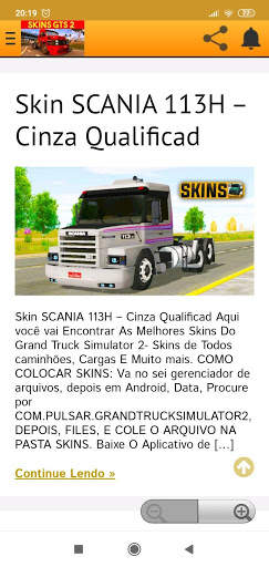 Skins Grand Truck Simulator 2 - As Melhores GTS 2 screenshot 1