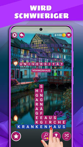 Wort Rätsel - Neue Super Lustiges Wortschatzspiel screenshot 2