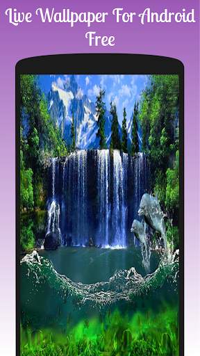 Waterfall Live Wallpaper 2019 Nature Waterfall LWP screenshot 1