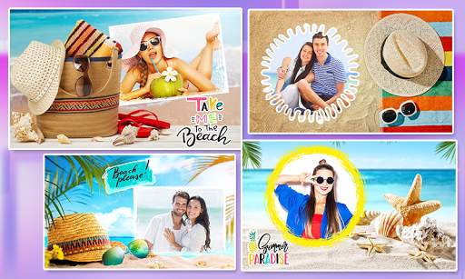 Beach Photo Frames скриншот 1