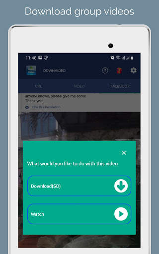 DownVideo: Video Downloader for Facebook screenshot 7