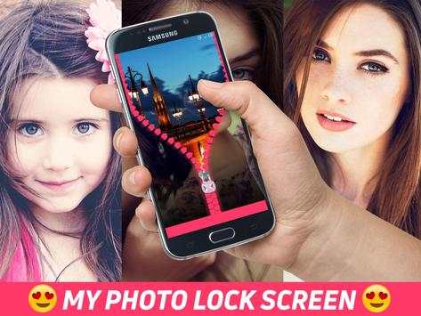 My Photo Lock screen Zipper screenshot 3