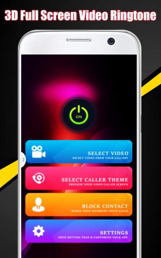 Video Ringtone : Video Caller ID for Incoming Call screenshot 1