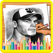 How To Draw WWE Wrestles icon