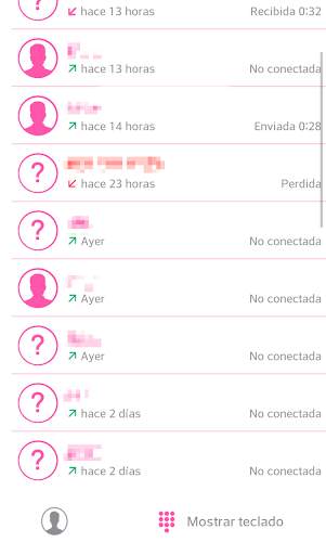 THEME i 8 PINK FOR EXDIALER screenshot 6