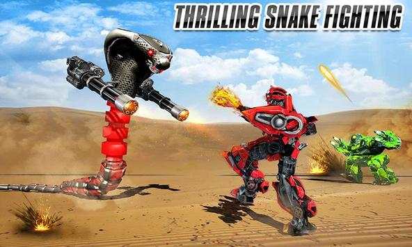 Train Transform Snake Robot Games screenshot 2