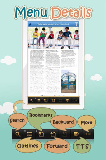 ezPDF CLEAR Try Mobile Txtbook screenshot 8