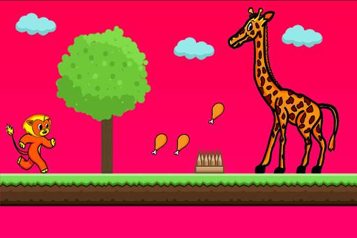 Jungle Lion Run - Corre leão screenshot 4