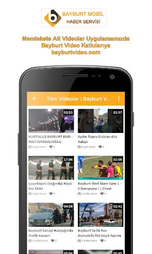 Bayburt Mobil Haber Servisi screenshot 3