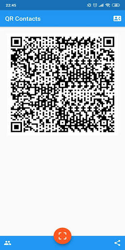 QR Contacts screenshot 1