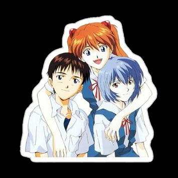 WAStickerApps Evangelion für WhatsApp screenshot 2