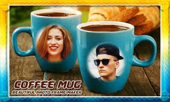 Coffee Mug Dual Photo Frames - Mug Photo Frame screenshot 1