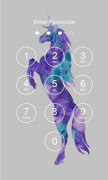 Unicorn 4K Lock Screen screenshot 1