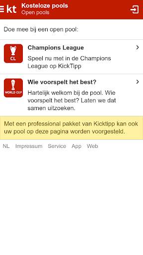 Kicktipp - De pool-app screenshot 2