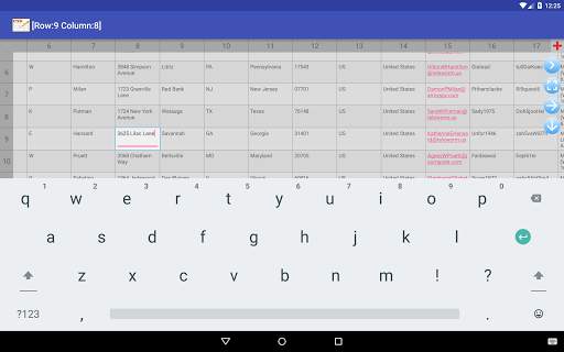 CSV Editor screenshot 7