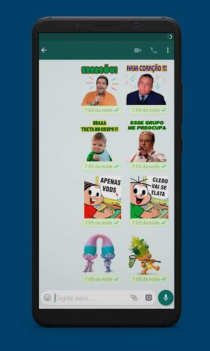 Figurinhas WhatsApp Memes Brasil - WAStickerApps screenshot 3