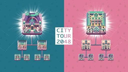 Age of City Tour : 2048 merge screenshot 8