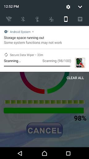 Wipe Mobile Phone Storage with Secure Data Wiper screenshot 4