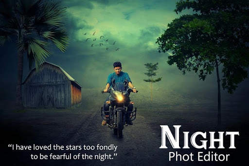 Night Photo Editor - Photo Frame screenshot 2