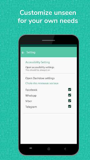 Messenger Unseen - No Last Seen or Read screenshot 7