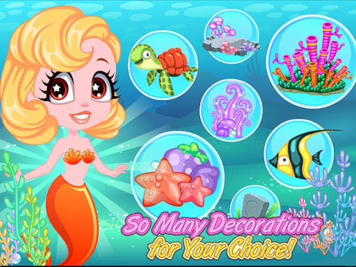 Mermaid World Decoration- Game Free For Girls screenshot 13