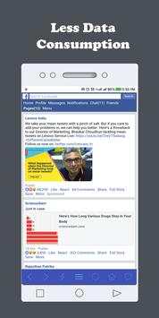 Facebace for Facebook Lite screenshot 3