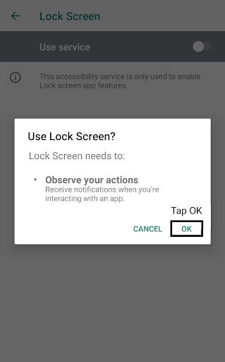 Lock Screen, Power and Volume Shortcuts screenshot 3