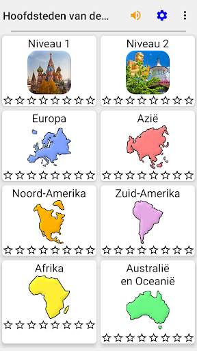 Hoofdsteden van alle landen in de wereld - Quiz screenshot 3