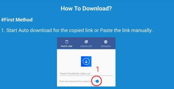 Video Downloader for Facebook - Without Login screenshot 1