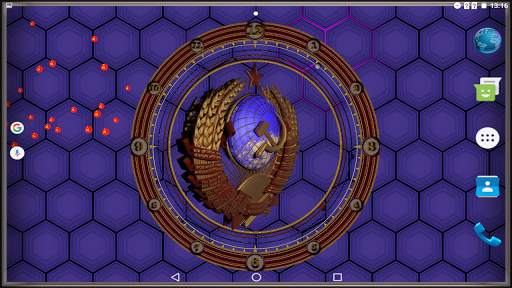 USSR Clock Live Wallpaper screenshot 11