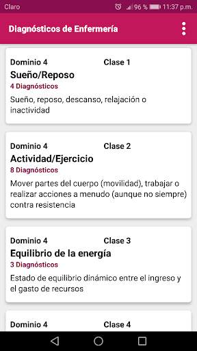 Diagnósticos de Enfermería screenshot 2