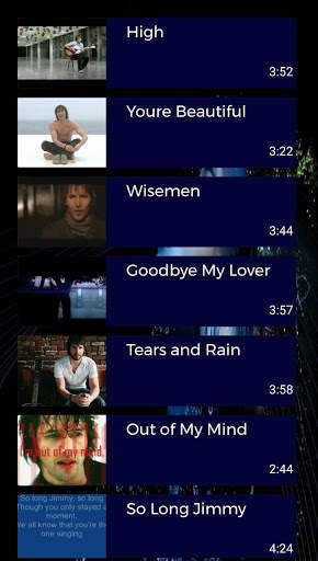 James Blunt All Song, All Album, Video, Mp3, Lyric screenshot 3