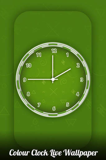 Color Clock Live Wallpaper screenshot 5