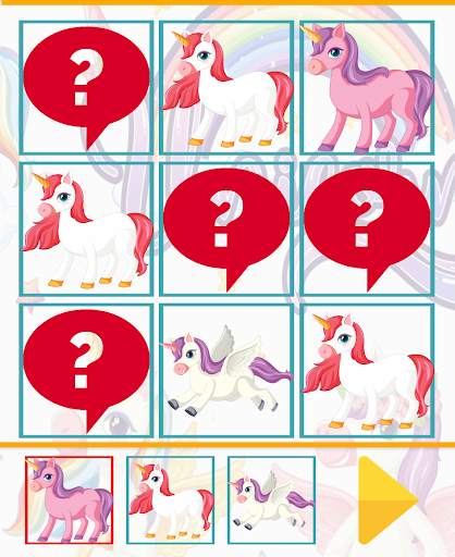 Educational Unicorn Sudoku Game for Kids screenshot 5