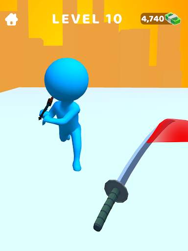 Sword Play! Jogo de ninja 3D screenshot 14
