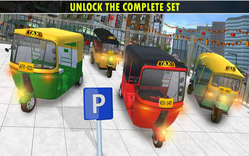 Modern Tuktuk Taxi Parking Simulator screenshot 14