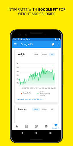 Body Measurement, Body Fat and Weight Loss Tracker screenshot 3