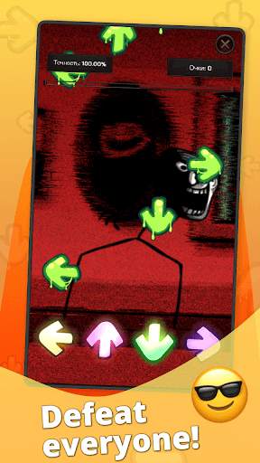 Fnf mod vs trollface screenshot 3
