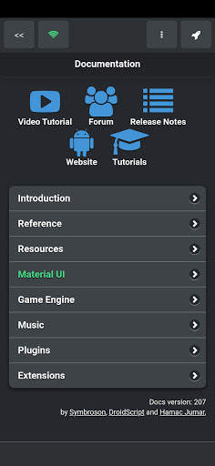 DroidScript - JavaScript IDE screenshot 4