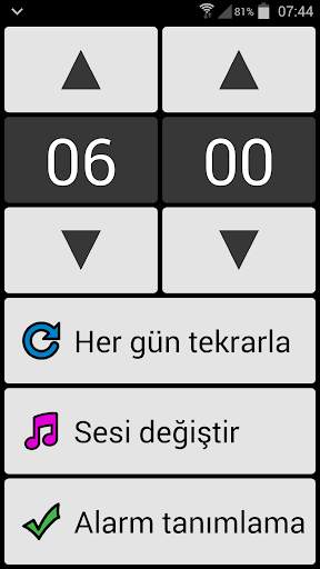 BIG Alarm screenshot 2