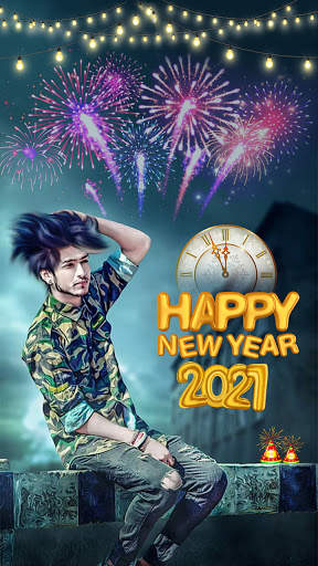 Happy New Year Photo Editor 2021 : Photo Frame screenshot 5