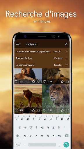 Lion Fonds d'écran 4K screenshot 2