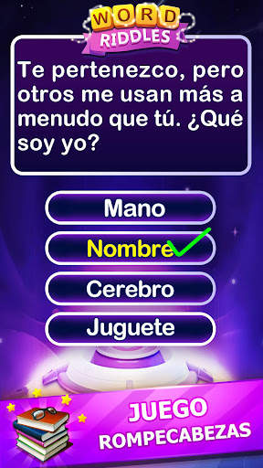 Word Riddles - Juegos de palab screenshot 3
