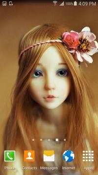 Beautiful Doll Live Wallpapers screenshot 4
