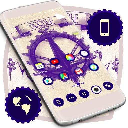 Doodles Art Theme for Launcher 1.264.1.25