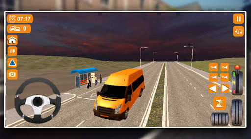 Mini Bus City Game Simulator 2021 स्क्रीनशॉट 5