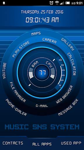 Circle total launcher theme screenshot 1