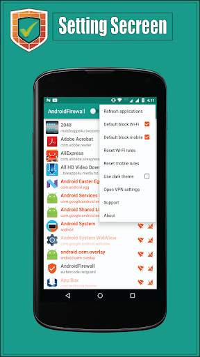 NetWall-Mini Free | Network Security FireWall स्क्रीनशॉट 2