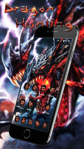 Dragon Roar Lightning Theme screenshot 1